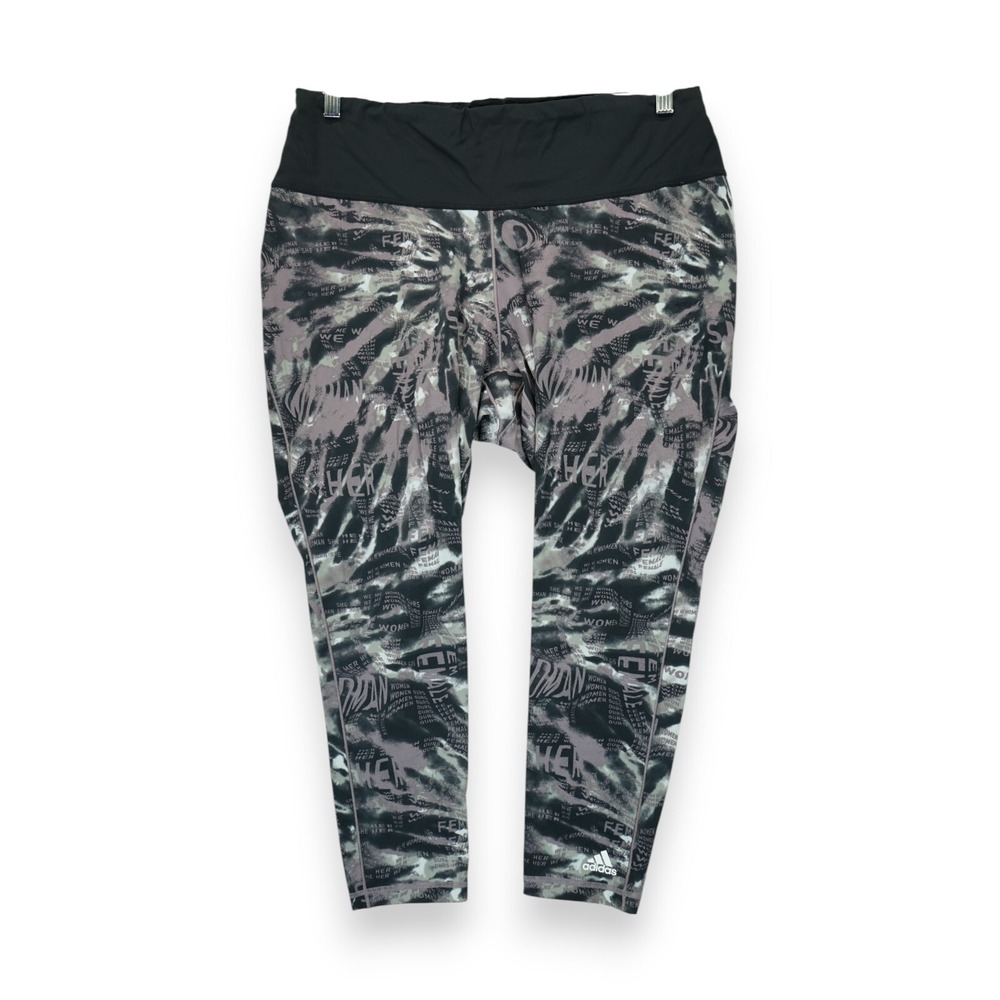 Adidas‎ IWD Believe This Yoga Gym Training Tights Womens Size 2X